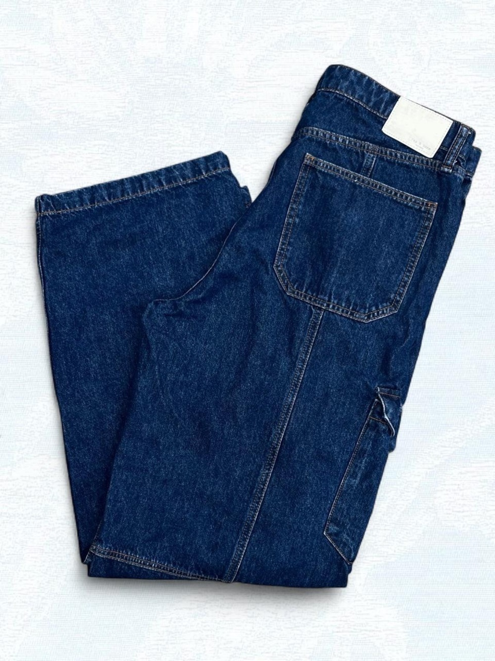 rag & bone Dark Wash Cargo Jeans - Picture 5 of 5